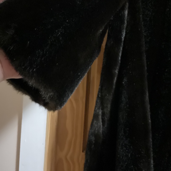 Vintage Real Black Mink coat 1970’s - Picture 3 of 7